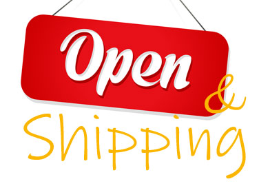 We're Open